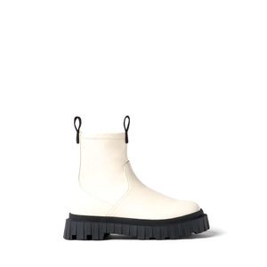 ZARA LUG SOLE ANKLE BOOTS